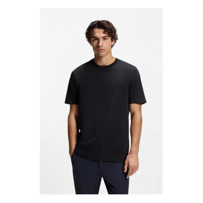 Bosstil Mænd. 50554862 T-Shirt Med Rund Hals Navy (Xxl), Casual, Bomuld, Korte Ærmer, Blå Bosstil Mænd. 50554862 T-Shirt Med Rund Hals Navy (Xxl), Casual, Bomuld, Korte Ærmer, Blå