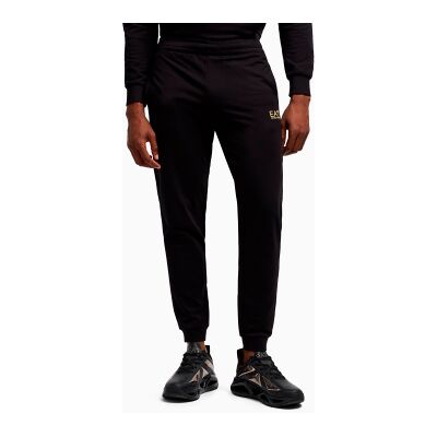 Ea7til Mænd. 8npp66_pjvrz Joggingbukser Sort (S), Casual, Sport, Bomuld, Multisport Ea7til Mænd. 8npp66_pjvrz Joggingbukser Sort (S), Casual, Sport, Bomuld, Multisport