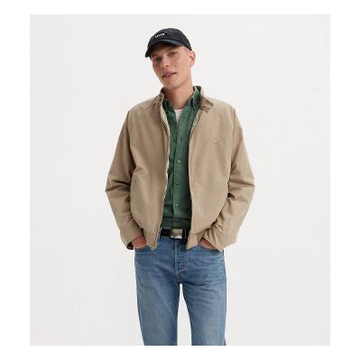 Levi'Stil Mænd. A7235-0001 Baker Harrington Jakke Brun (Xxl), Casual, Polyester, Lange Ærmer Levi'Stil Mænd. A7235-0001 Baker Harrington Jakke Brun (Xxl), Casual, Polyester, Lange Ærmer