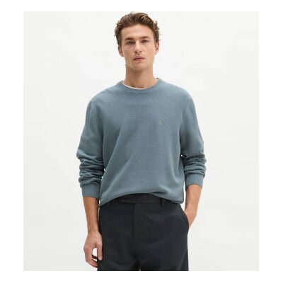 Marc O'Polotil Mænd. 5000009413 Almindelig Blå Sweater I Økologisk Bomuldspique (Xl), Casual, Lange Ærmer Marc O'Polotil Mænd. 5000009413 Almindelig Blå Sweater I Økologisk Bomuldspique (Xl), Casual, Lange Ærmer