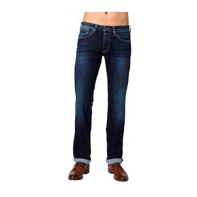 Pepe Jeanstil Mænd. Pm206318z45 Jean Cash Marino (30/34), Casual, Bomuld, Blå Pepe Jeanstil Mænd. Pm206318z45 Jean Cash Marino (30/34), Casual, Bomuld, Blå