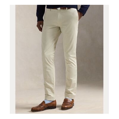 Polo Ralph Laurentil Mænd. 710644988012 Stretch Slim Fit-Bukser I Beige (29/30), Casual, Bomuld Polo Ralph Laurentil Mænd. 710644988012 Stretch Slim Fit-Bukser I Beige (29/30), Casual, Bomuld