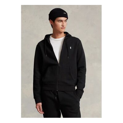 Polo Ralph Laurentil Mænd. 710888282001 Dobbeltstrikket Sweatshirt Med Sort Lynlås (Xxl), Casual, Bomuld, Lange Ærmer Polo Ralph Laurentil Mænd. 710888282001 Dobbeltstrikket Sweatshirt Med Sort Lynlås (Xxl), Casual, Bomuld, Lange Ærmer