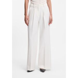 Bosstil Kvinder. 50535207 Tiwi Bukser Hvid (34), Casual, Polyester Bosstil Kvinder. 50535207 Tiwi Bukser Hvid (34), Casual, Polyester