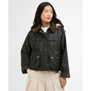Barbourtil Kvinder. Lwx1530 Liza Voksbehandlet Jakke Sort (M), Casual, Bomuld Barbourtil Kvinder. Lwx1530 Liza Voksbehandlet Jakke Sort (M), Casual, Bomuld
