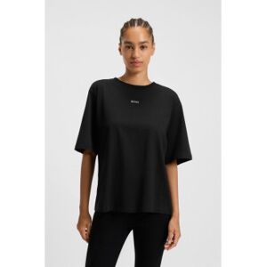 Bosstil Kvinder. 50523256 Enis T-Shirt Sort (S), Casual, Bomuld, Lange Ærmer Bosstil Kvinder. 50523256 Enis T-Shirt Sort (S), Casual, Bomuld, Lange Ærmer