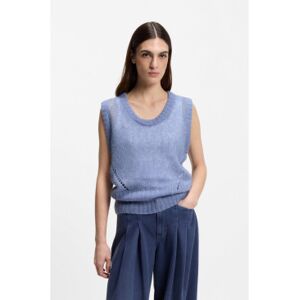 Bosstil Kvinder. 50554634 Top Frignac Blå (Xs), Casual, Polyester, Uden Ærmer/stropper Bosstil Kvinder. 50554634 Top Frignac Blå (Xs), Casual, Polyester, Uden Ærmer/stropper