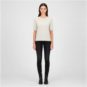 Bosstil Kvinder. 50557077 Fiaffu Beige Trøje (S), Hvid, Casual, Viscose, Korte Ærmer Bosstil Kvinder. 50557077 Fiaffu Beige Trøje (S), Hvid, Casual, Viscose, Korte Ærmer