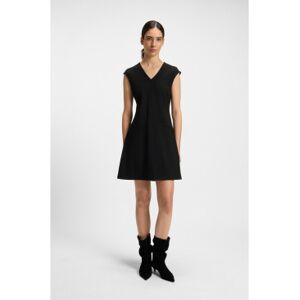Bosstil Kvinder. 50543845 Duttina Kjole Sort (M), Casual, Bomuld, Klassisk, Korte Ærmer Bosstil Kvinder. 50543845 Duttina Kjole Sort (M), Casual, Bomuld, Klassisk, Korte Ærmer