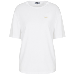 Ea7til Kvinder. 7w000189_af13919 T-Shirt I Modal Og Viskose, Hvid (M), Casual, Sport, Multisport, Viscose, Korte Ærmer Ea7til Kvinder. 7w000189_af13919 T-Shirt I Modal Og Viskose, Hvid (M), Casual, Sport, Multisport, Viscose, Korte Ærmer