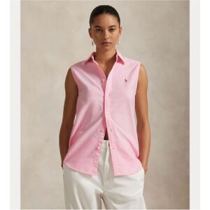 Polo Ralph Laurentil Kvinder. 211968896003 Pink Oxfordskjorte Uden Ærmer (L), Casual, Bomuld, Uden Ærmer/stropper Polo Ralph Laurentil Kvinder. 211968896003 Pink Oxfordskjorte Uden Ærmer (L), Casual, Bomuld, Uden Ærmer/stropper