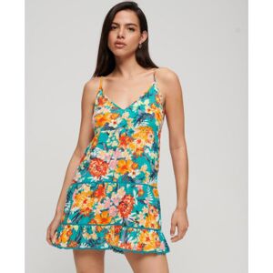 Superdrytil Kvinder. W8011670a Flerfarvet Strand-Minikjole (M), Casual, Viscose, Uden Ærmer/stropper Superdrytil Kvinder. W8011670a Flerfarvet Strand-Minikjole (M), Casual, Viscose, Uden Ærmer/stropper