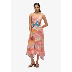 Superdrytil Kvinder. W8011888a Jack Flerfarvet Printet Kjole (S), Casual, Viscose, Uden Ærmer/stropper Superdrytil Kvinder. W8011888a Jack Flerfarvet Printet Kjole (S), Casual, Viscose, Uden Ærmer/stropper