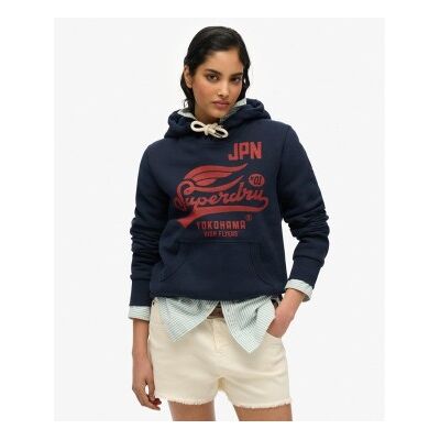Superdrytil Kvinder. W2012485a High Flyers Hættetrøje Marineblå (M), Casual, Bomuld Superdrytil Kvinder. W2012485a High Flyers Hættetrøje Marineblå (M), Casual, Bomuld