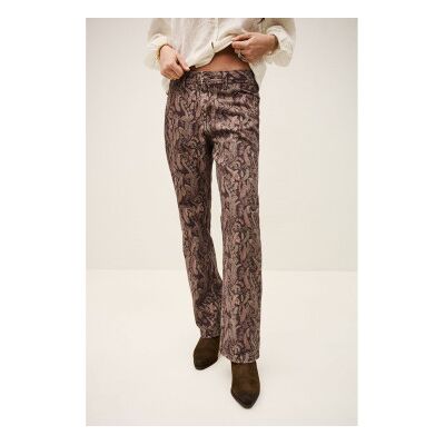 Ba&shtil; Kvinder. 1e26toot Jeans Tooty Brun (34), Casual, Dyreprint, Bomuld Ba&shtil; Kvinder. 1e26toot Jeans Tooty Brun (34), Casual, Dyreprint, Bomuld