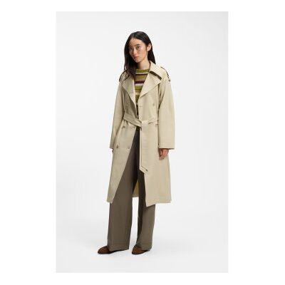 Bosstil Kvinder. 50572749 Carelli Beige Trenchcoat (38), Casual, Bomuld Bosstil Kvinder. 50572749 Carelli Beige Trenchcoat (38), Casual, Bomuld