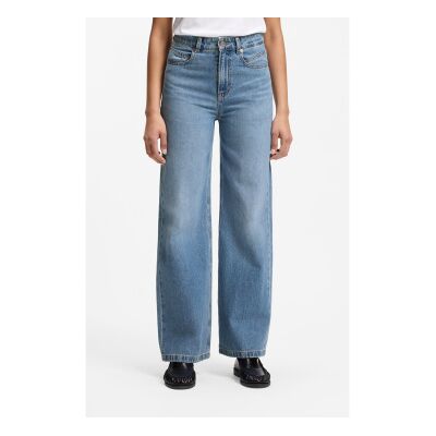 Bosstil Kvinder. 50564429 Jeans Marlene Blå (26/32), Casual, Bomuld, Denim Bosstil Kvinder. 50564429 Jeans Marlene Blå (26/32), Casual, Bomuld, Denim