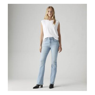 Levi'Stil Kvinder. 18759-0201 Jeans 725 High Rise Bootcut Lyseblå (26/32), Casual, Bomuld, Denim Levi'Stil Kvinder. 18759-0201 Jeans 725 High Rise Bootcut Lyseblå (26/32), Casual, Bomuld, Denim
