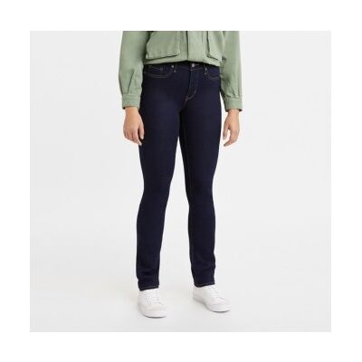 Levi'Stil Kvinder. 19627-0001 Skinny Jeans Med Skindformet Pasform Moulder 312 Blå (26/32), Casual, Bomuld, Denim Levi'Stil Kvinder. 19627-0001 Skinny Jeans Med Skindformet Pasform Moulder 312 Blå (26/32), Casual, Bomuld, Denim