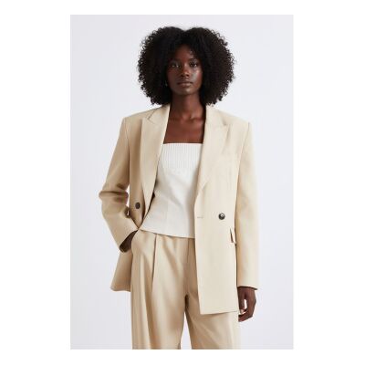 Marellatil Kvinder. 2613041131200 Jakke Mllcampale Beige (44), Casual, Lyocell Marellatil Kvinder. 2613041131200 Jakke Mllcampale Beige (44), Casual, Lyocell