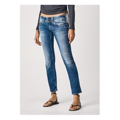 Pepe Jeanstil Kvinder. Pl204175d24 Jeans Venus Blå (29/34), Casual, Bomuld Pepe Jeanstil Kvinder. Pl204175d24 Jeans Venus Blå (29/34), Casual, Bomuld