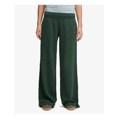 Superdrytil Kvinder. W7011286a Grøn Essential Logo Wide Leg Jogger Buks (Xs), Casual, Bomuld Superdrytil Kvinder. W7011286a Grøn Essential Logo Wide Leg Jogger Buks (Xs), Casual, Bomuld