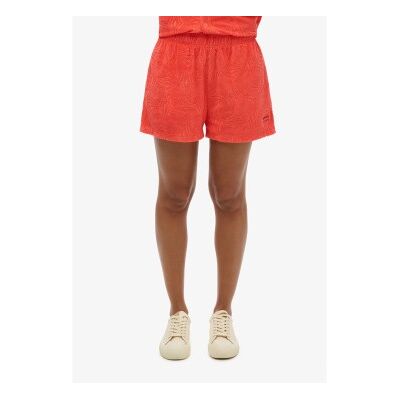 Superdrytil Kvinder. W7110459a Country Club Koralfarvede Krøllede Strikshorts (42), Casual, Bomuld, Koralfarvet Superdrytil Kvinder. W7110459a Country Club Koralfarvede Krøllede Strikshorts (42), Casual, Bomuld, Koralfarvet