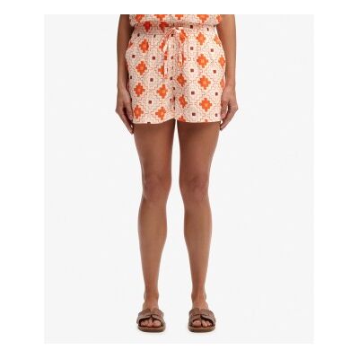 Superdrytil Kvinder. W7110497a Printed Beach Shorts Orange (S), Casual, Bomuld Superdrytil Kvinder. W7110497a Printed Beach Shorts Orange (S), Casual, Bomuld