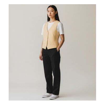 Weekend Max Maratil Kvinder. 2615151012600 Wkdpace-Vest I Hør, Gul (42), Casual, Linned Weekend Max Maratil Kvinder. 2615151012600 Wkdpace-Vest I Hør, Gul (42), Casual, Linned