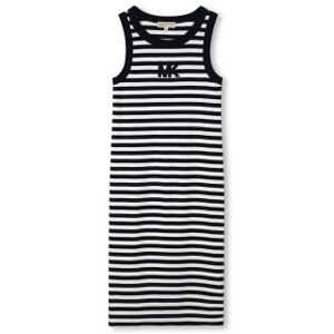 Michael Korstil Piger. R30640 Lang Kjole Med Marineblå Striber (10y= 138cm), Casual, Bomuld, Uden Ærmer/stropper, Børnetøj Michael Korstil Piger. R30640 Lang Kjole Med Marineblå Striber (10y= 138cm), Casual, Bomuld, Uden Ærmer/stropper, Børnetøj