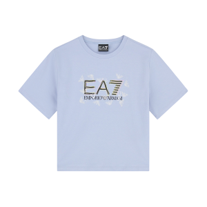 Ea7til Piger. 7g000151_af10373 Zen T-Shirt Blå (10años= 142cm), Casual, Bomuld, Korte Ærmer, Børnetøj Ea7til Piger. 7g000151_af10373 Zen T-Shirt Blå (10años= 142cm), Casual, Bomuld, Korte Ærmer, Børnetøj