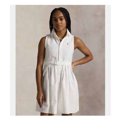 Polo Ralph Laurentil Piger. 313934188001 Lotoya-Kjole Hvid (9años= 140/142cm), Casual, Bomuld, Uden Ærmer/stropper, Børnetøj Polo Ralph Laurentil Piger. 313934188001 Lotoya-Kjole Hvid (9años= 140/142cm), Casual, Bomuld, Uden Ærmer/stropper, Børnetøj