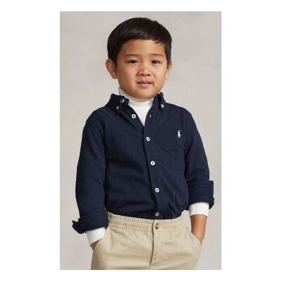 Polo Ralph Laurentil Drenge. 322914506001 Ultralet Marineblå Piké-Bomuldsskjorte (5años= 117/123cm), Casual, Lange Ærmer, Børnetøj Polo Ralph Laurentil Drenge. 322914506001 Ultralet Marineblå Piké-Bomuldsskjorte (5años= 117/123cm), Casual, Lange Ærmer, Børnetøj