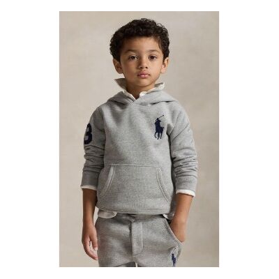 Polo Ralph Laurentil Drenge. 322979316001 Grå Hættetrøje I Fleece Med Big Pony (1.5años= 88/93), Casual, Bomuld, Børnetøj Polo Ralph Laurentil Drenge. 322979316001 Grå Hættetrøje I Fleece Med Big Pony (1.5años= 88/93), Casual, Bomuld, Børnetøj
