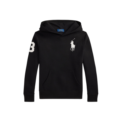 Polo Ralph Laurentil Drenge. 323979316002 Hættetrøje I Fleece Med Sort Big Pony ((S) 6/7años= 136/138cm), Casual, Sport, Bomuld, Lange Ærmer Polo Ralph Laurentil Drenge. 323979316002 Hættetrøje I Fleece Med Sort Big Pony ((S) 6/7años= 136/138cm), Casual, Sport, Bomuld, Lange Ærmer