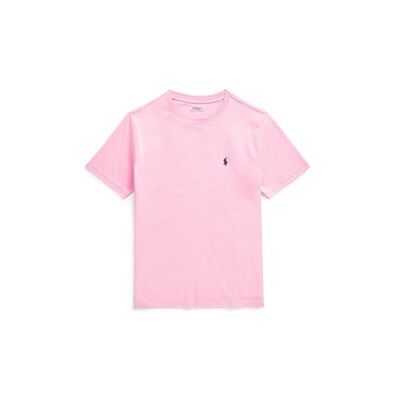 Polo Ralph Laurentil Drenge. 323832904040 Pink Bomulds-T-Shirt Med Rund Hals ((S) 6/7años= 136/138cm), Casual, Korte Ærmer, Børnetøj Polo Ralph Laurentil Drenge. 323832904040 Pink Bomulds-T-Shirt Med Rund Hals ((S) 6/7años= 136/138cm), Casual, Korte Ærmer, Børnetøj