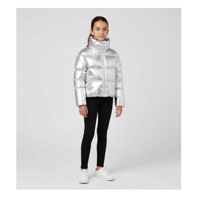 Save The Ducktil Kvinder/piger. J32452g-Iced21 Dyla Jakke Sølv (14 Años), Casual, Syntetisk, Polyester, Lange Ærmer, Børnetøj Save The Ducktil Kvinder/piger. J32452g-Iced21 Dyla Jakke Sølv (14 Años), Casual, Syntetisk, Polyester, Lange Ærmer, Børnetøj