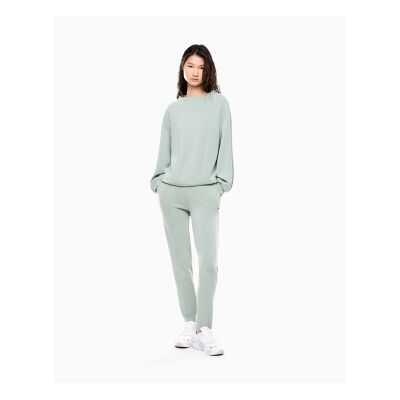 Ea7til Kvinder. 7w000194_af12643 Core Lady Relax-Sæt, Grøn (S), Casual, Sport, Sportstøj, Multisport, Elastin, Lange Ærmer Ea7til Kvinder. 7w000194_af12643 Core Lady Relax-Sæt, Grøn (S), Casual, Sport, Sportstøj, Multisport, Elastin, Lange Ærmer