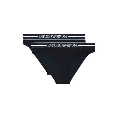Giorgio Armani Emporio Armanitil Kvinder. Ew000403_af19023 Sæt Med 2 Sorte Day-Trusser (Xl), Afslappet, Bomuld Giorgio Armani Emporio Armanitil Kvinder. Ew000403_af19023 Sæt Med 2 Sorte Day-Trusser (Xl), Afslappet, Bomuld