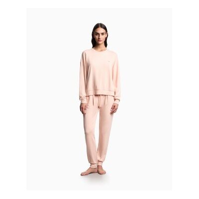 Giorgio Armani Emporio Armanitil Kvinder. Ew002499_af19032 Sweatshirt Homie Lyserød (L), Afslappet, Pink, Viscose Giorgio Armani Emporio Armanitil Kvinder. Ew002499_af19032 Sweatshirt Homie Lyserød (L), Afslappet, Pink, Viscose