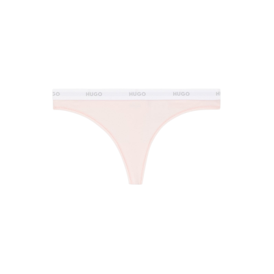 Hugotil Kvinder. 50557101 G-Streng Med Logo På Linning Pink (Xs), Afslappet, Bomuld Hugotil Kvinder. 50557101 G-Streng Med Logo På Linning Pink (Xs), Afslappet, Bomuld