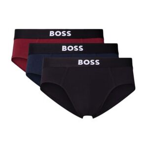 Bosstil Mænd. 50546561 Sæt Med Tre Flerfarvede One-Trusser (S), Afslappet, Flerfarvet, Polyester Bosstil Mænd. 50546561 Sæt Med Tre Flerfarvede One-Trusser (S), Afslappet, Flerfarvet, Polyester