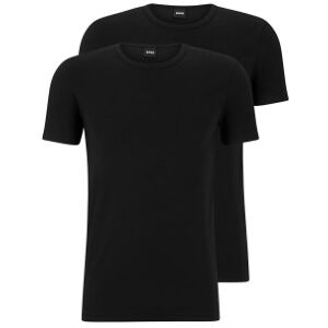 Bosstil Mænd. 50475276 Pakke Med 2 T-Shirts 50475276 Sort (M), Afslappet, Bomuld, Elastin Bosstil Mænd. 50475276 Pakke Med 2 T-Shirts 50475276 Sort (M), Afslappet, Bomuld, Elastin