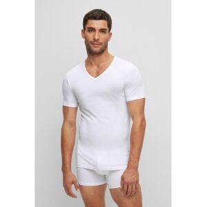 Bosstil Mænd. 50475292 Pakke 2 T-Shirts Vn 2p Modern Hvid (Xs), Casual, Bomuld, Korte Ærmer Bosstil Mænd. 50475292 Pakke 2 T-Shirts Vn 2p Modern Hvid (Xs), Casual, Bomuld, Korte Ærmer