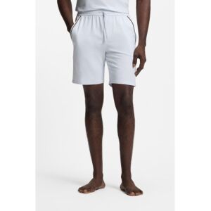 Bosstil Mænd. 50545942 Hvide Pyjamas-Shorts (Xl), Afslappet, Bomuld Bosstil Mænd. 50545942 Hvide Pyjamas-Shorts (Xl), Afslappet, Bomuld