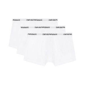 Giorgio Armani Emporio Armanitil Mænd. Em000259_af14132 Sæt Med 3 Hvide Essential Boxershorts I Elastisk Bomuldsstrik (Xl), Afslappet Giorgio Armani Emporio Armanitil Mænd. Em000259_af14132 Sæt Med 3 Hvide Essential Boxershorts I Elastisk Bomuldsstrik (Xl), Afslappet