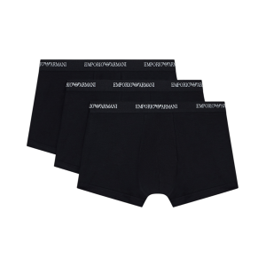 Giorgio Armani Emporio Armanitil Mænd. Em000259_af14132 Sæt Med 3 Essential Sorte Boksershorts I Elastisk Bomuldsstrik (S), Afslappet Giorgio Armani Emporio Armanitil Mænd. Em000259_af14132 Sæt Med 3 Essential Sorte Boksershorts I Elastisk Bomuldsstrik (S), Afslappet