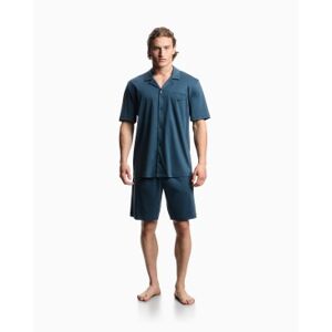 Giorgio Armani Emporio Armanitil Mænd. Em001372_af20670 Pyjamas Nat Blå (S), Afslappet, Bomuld, Korte Ærmer Giorgio Armani Emporio Armanitil Mænd. Em001372_af20670 Pyjamas Nat Blå (S), Afslappet, Bomuld, Korte Ærmer