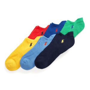 Polo Ralph Laurentil Mænd. 449874486001 Sæt Med 6 Flerfarvede Strømper Med Lav Udskæring (Osfa), Afslappet, Flerfarvet, Bomuld Polo Ralph Laurentil Mænd. 449874486001 Sæt Med 6 Flerfarvede Strømper Med Lav Udskæring (Osfa), Afslappet, Flerfarvet, Bomuld