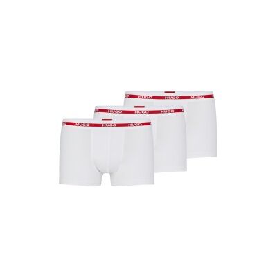 Hugotil Mænd. 50492375 Pakke Med 3 Hvide Triplet Planet Boxershorts (Xxl), Afslappet, Bomuld Hugotil Mænd. 50492375 Pakke Med 3 Hvide Triplet Planet Boxershorts (Xxl), Afslappet, Bomuld